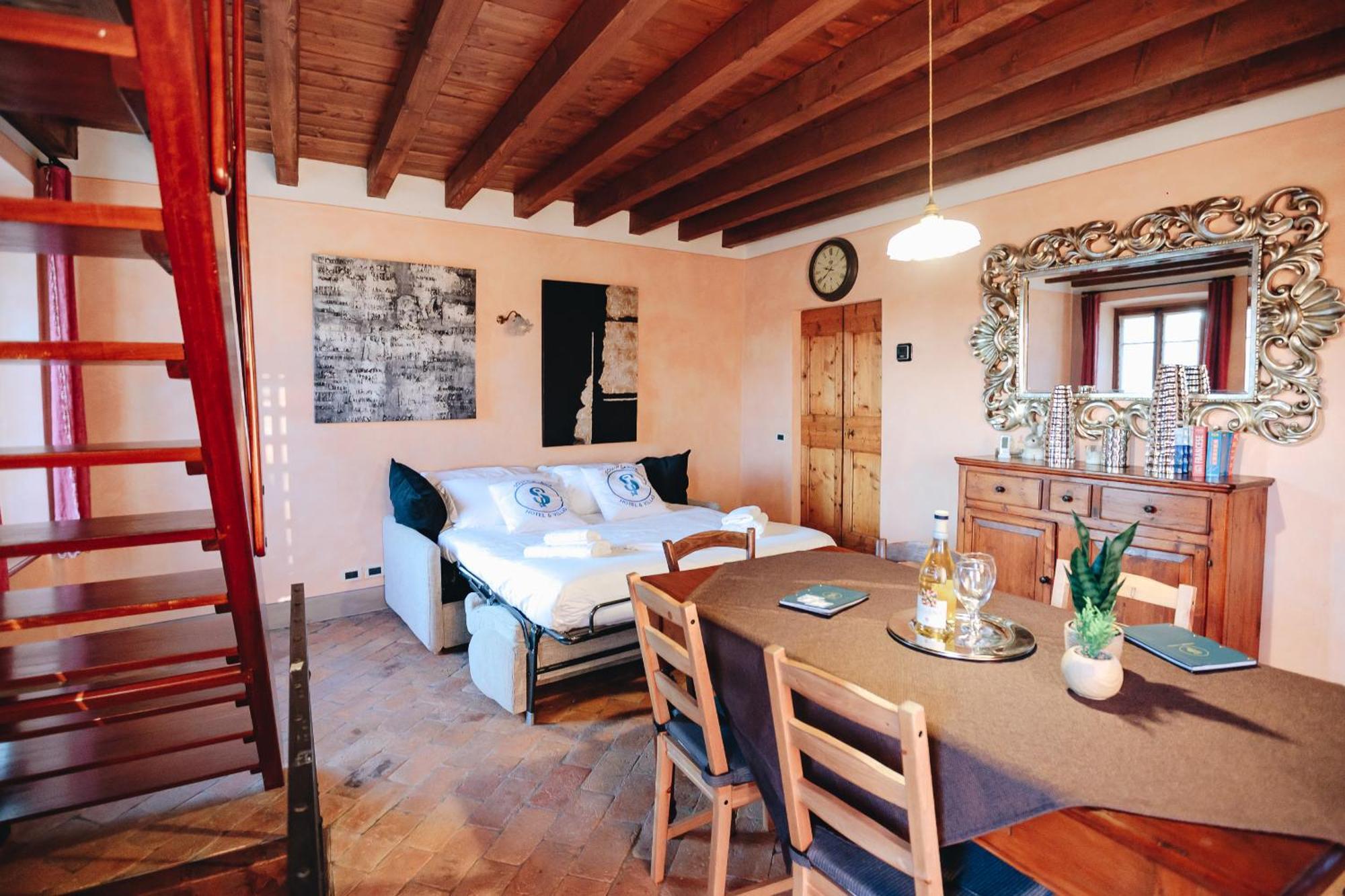 Apartmán La Dimora Nel Castello Castellaro  Exteriér fotografie