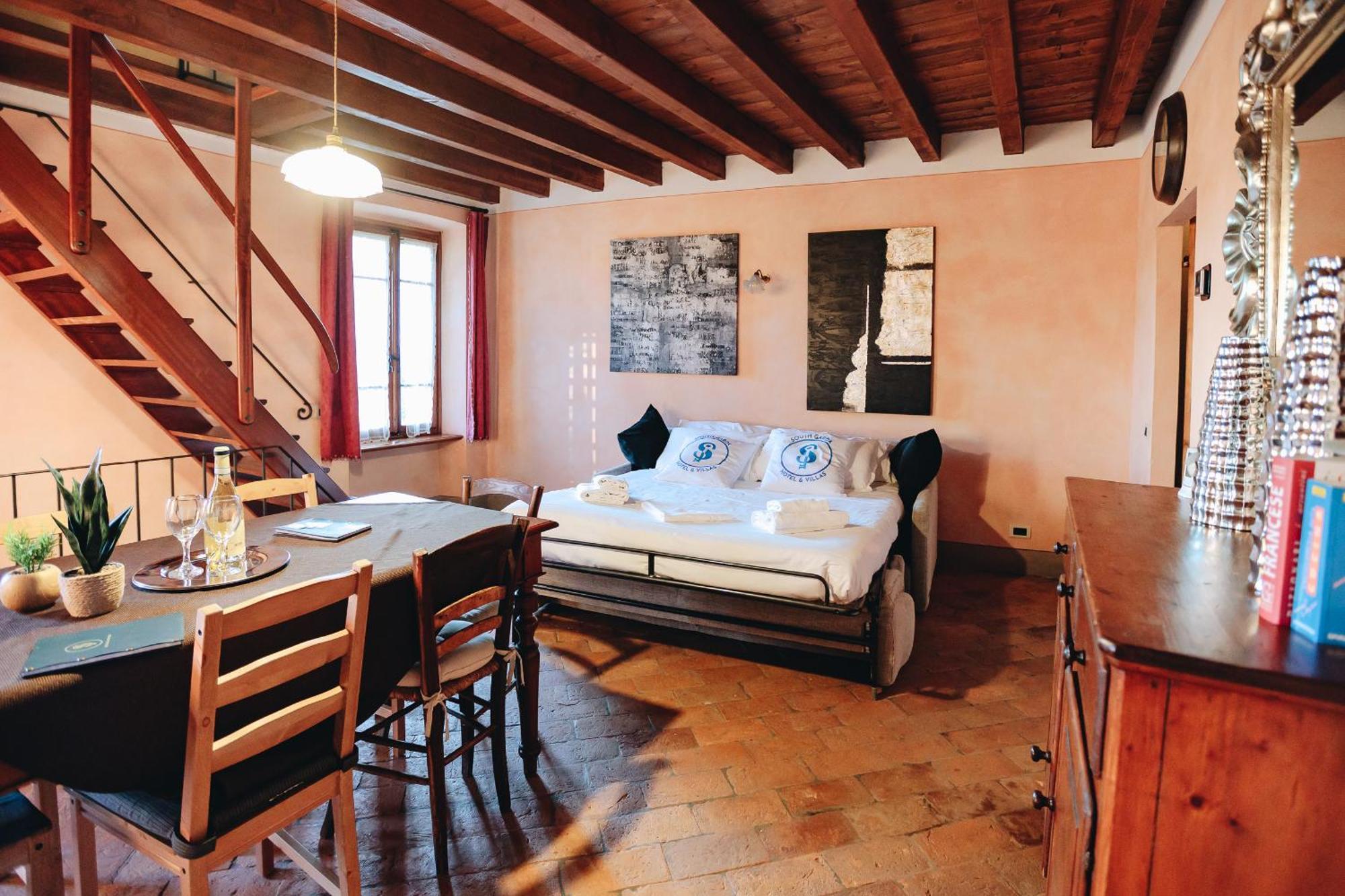 Apartmán La Dimora Nel Castello Castellaro  Exteriér fotografie